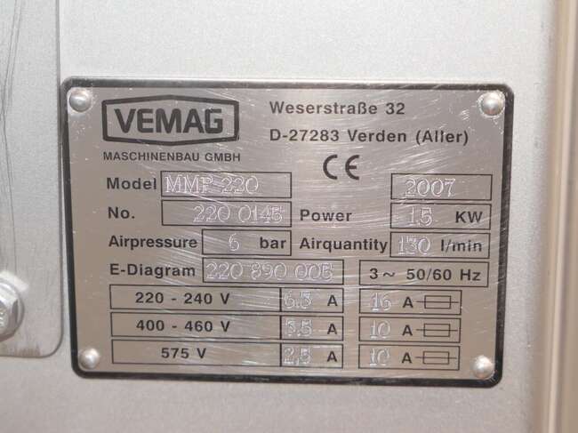 Vemag minced meat portioner