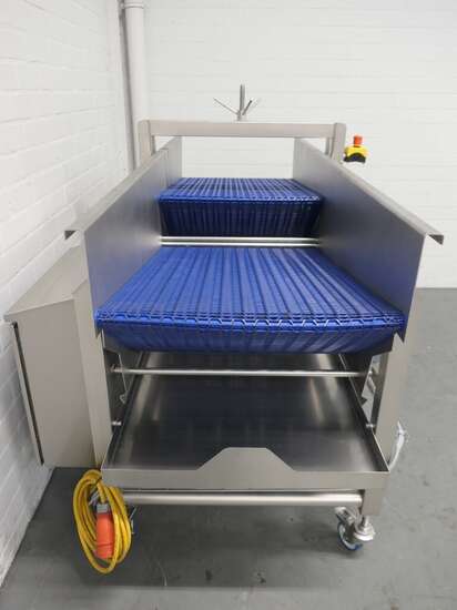 GEA flip-over drip-off conveyor