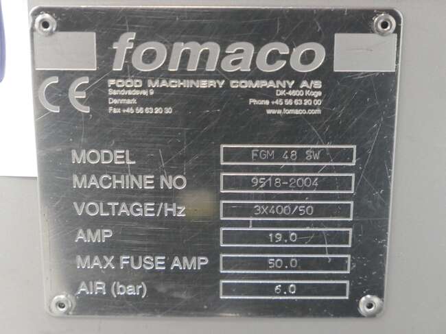 Fomaco brine injector